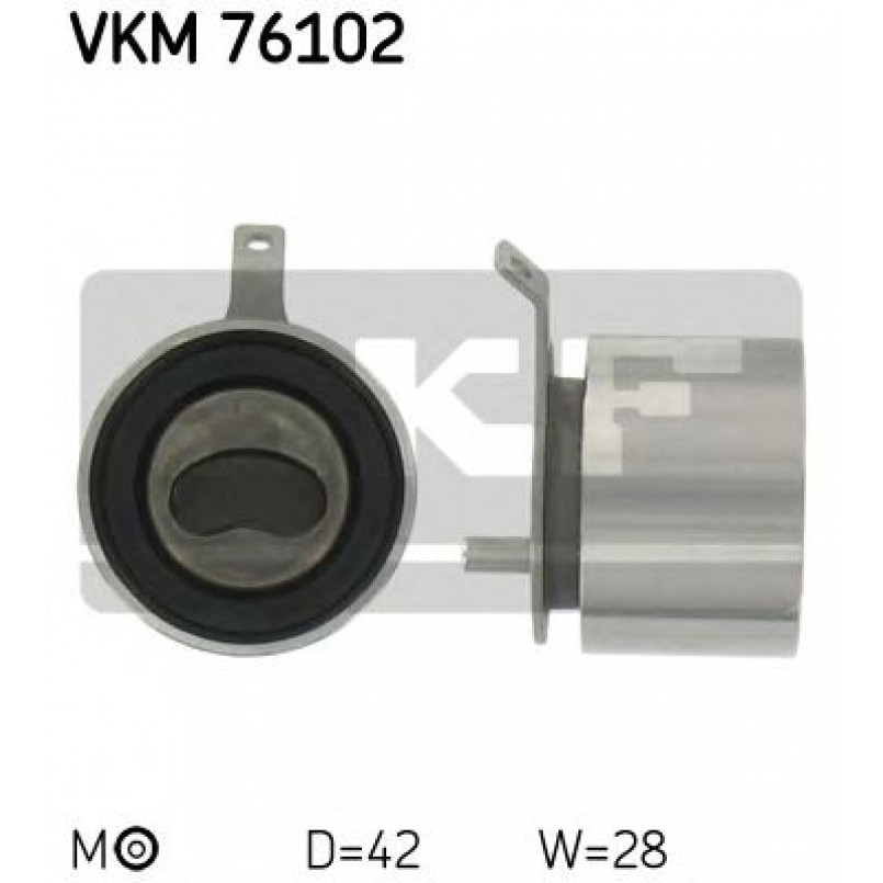 VKM 76102 SKF Ролик модуля натягувача ременя